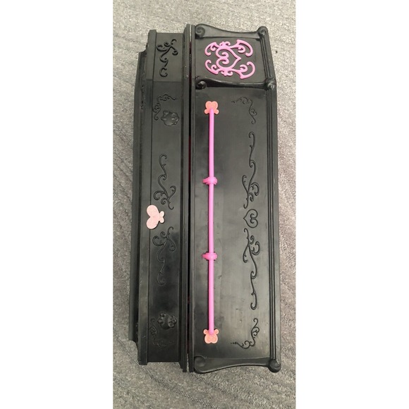 Monster High DRACULAURA JEWELRY BOX COFFIN BED 2010 - Picture 4 of 8